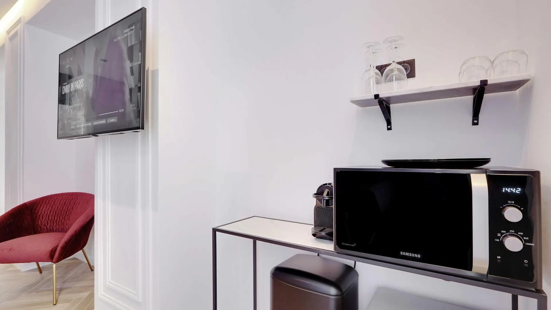 بيت للعطل Lovely Bedroom With Jacuzzi 2P Chatelet باريس